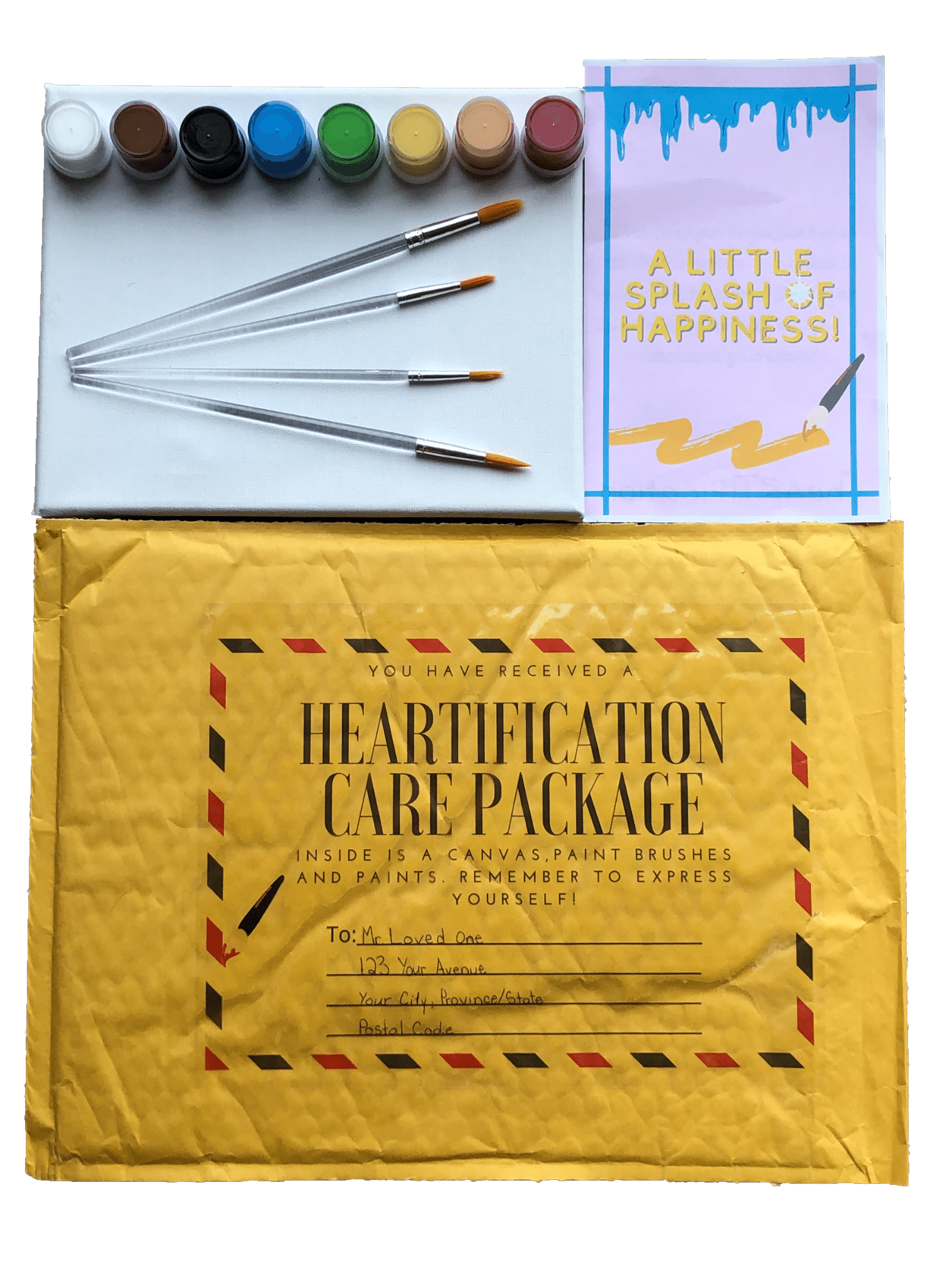 Care Package Heartification